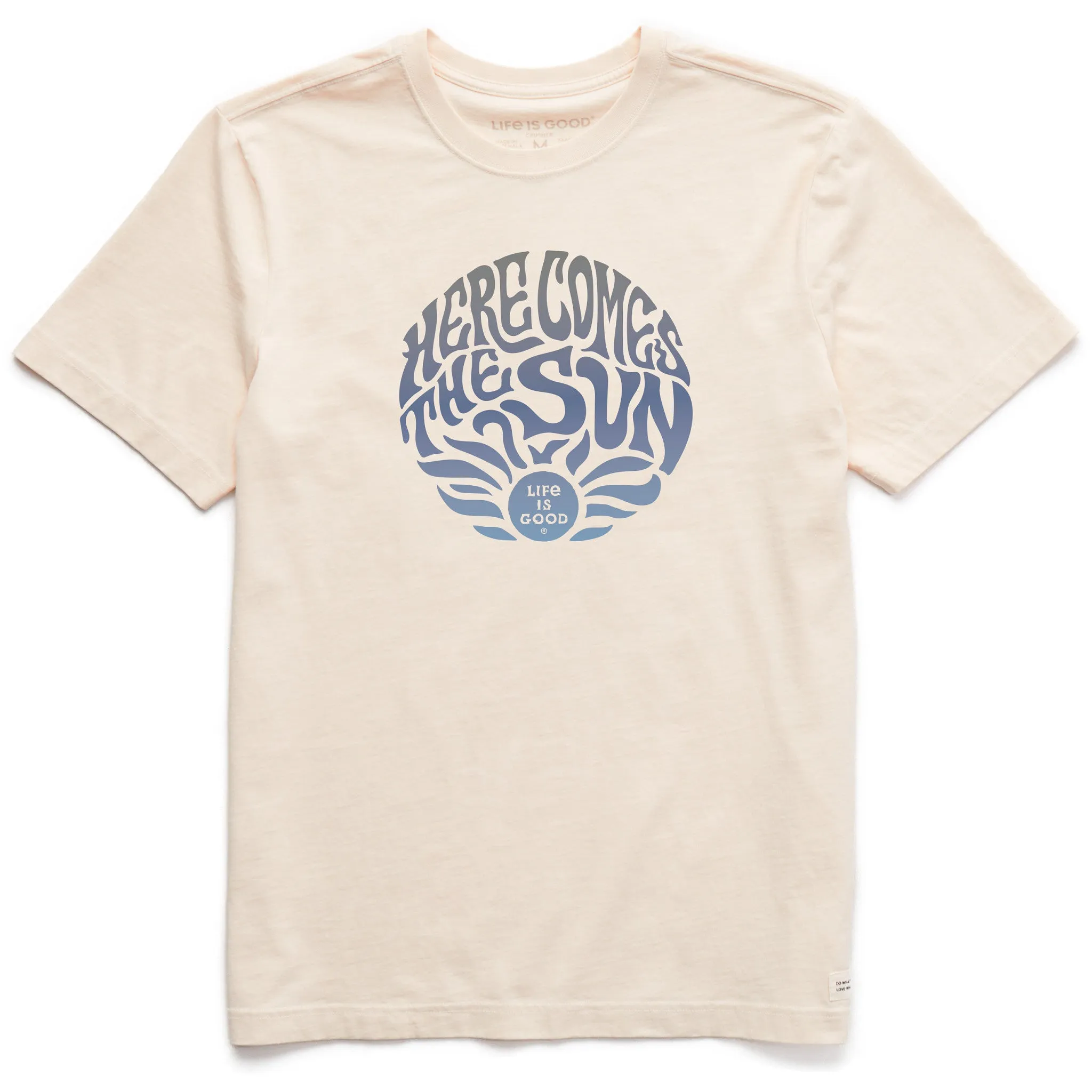 Men's Trippy Here Comes the Sun Short Sleeve Tee Life is Good