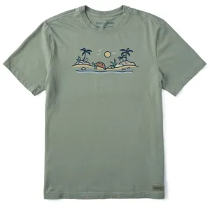 Men's Turtle Beach Scene Short Sleeve Tee Life is Good