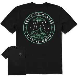 Men's UFO Let's Go Places Short Sleeve Tee Life is Good