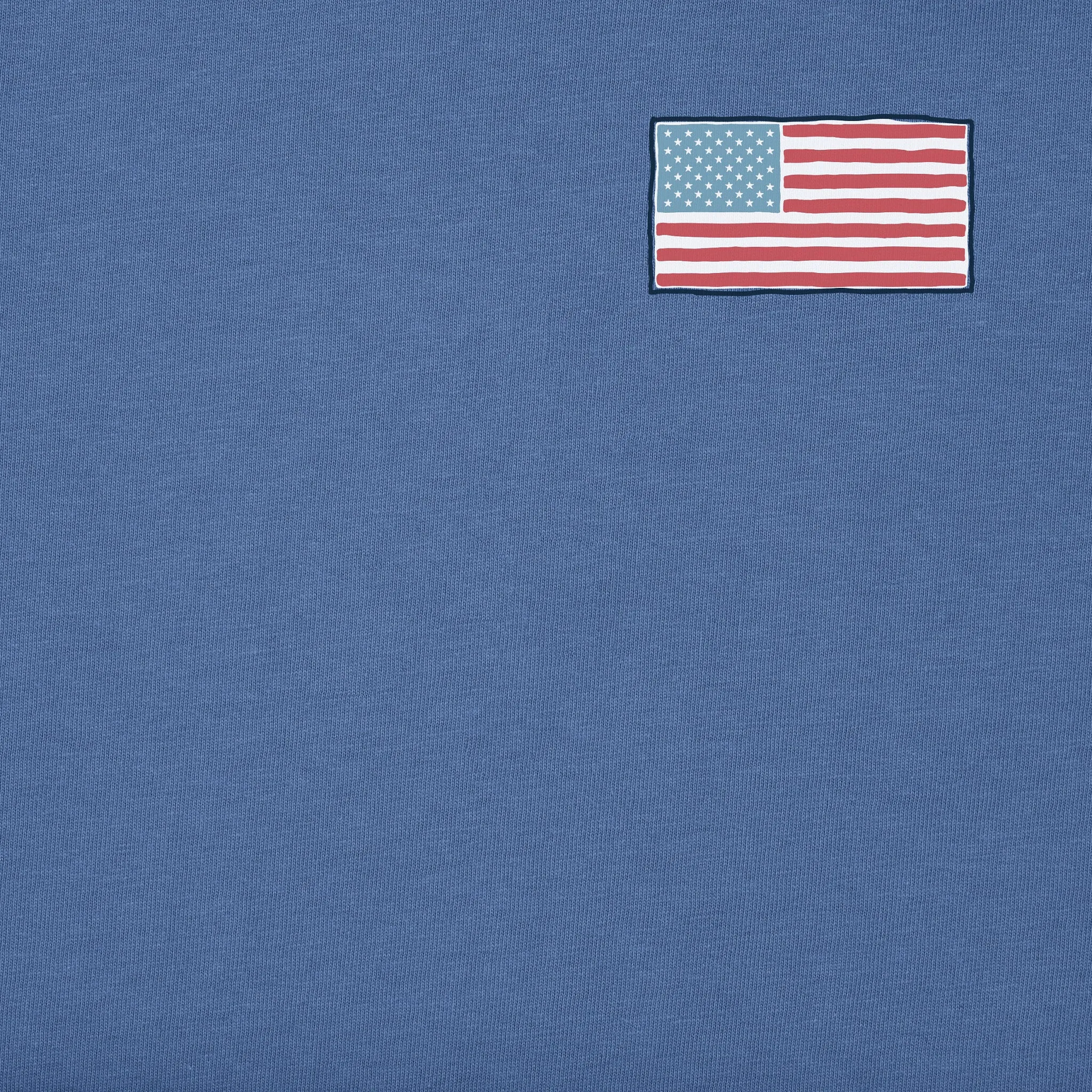 Men's United We Stand Dogs Short Sleeve Tee Life is Good