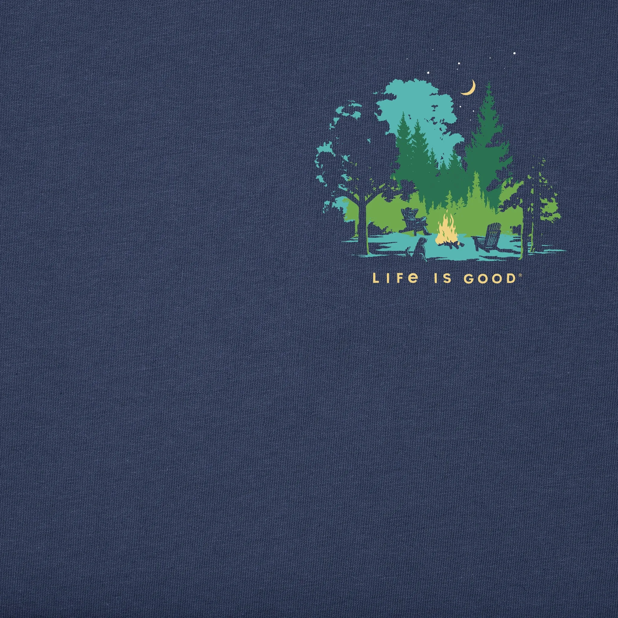 Men's Vacay Every Day Camp Short Sleeve Crusher Tee Life is Good