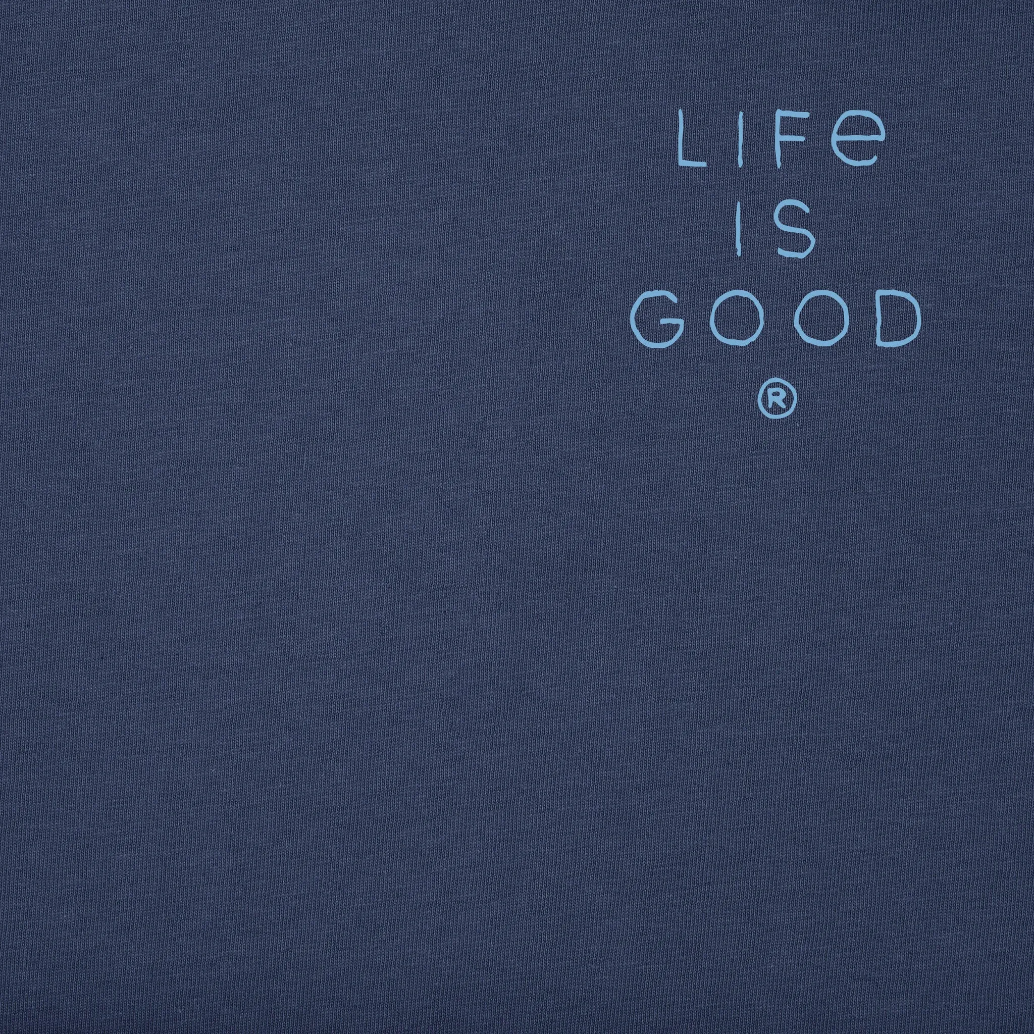 Men's Vette Short Sleeve Tee Life is Good