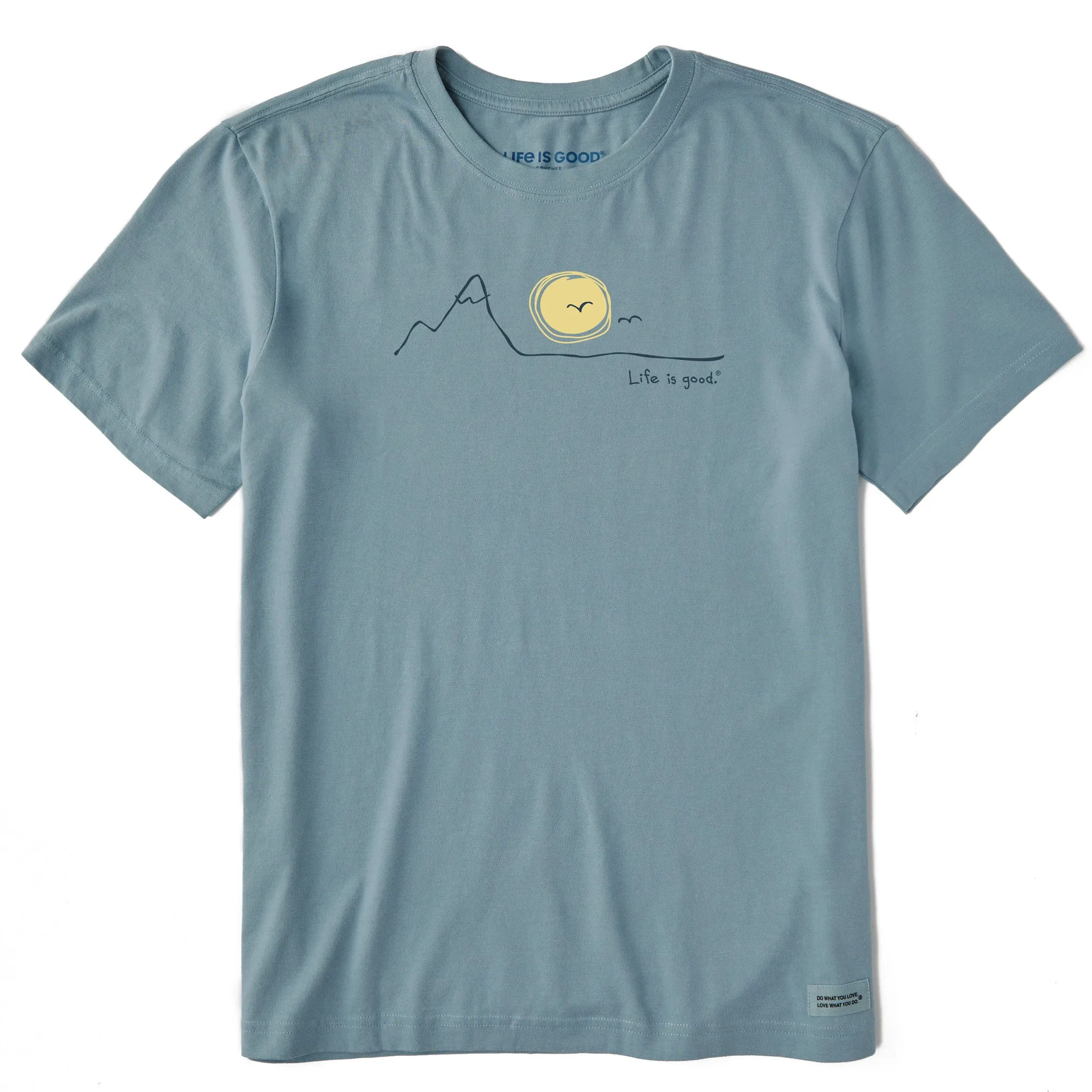 Men's Wander Mountains Short Sleeve Crusher Tee Life is Good