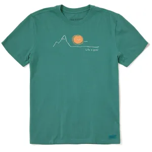 Men's Wander Mountains Short Sleeve Crusher Tee Life is Good