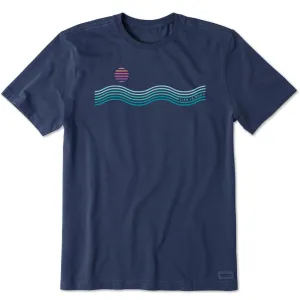 Men's Waves & Sun Short Sleeve Tee Life is Good