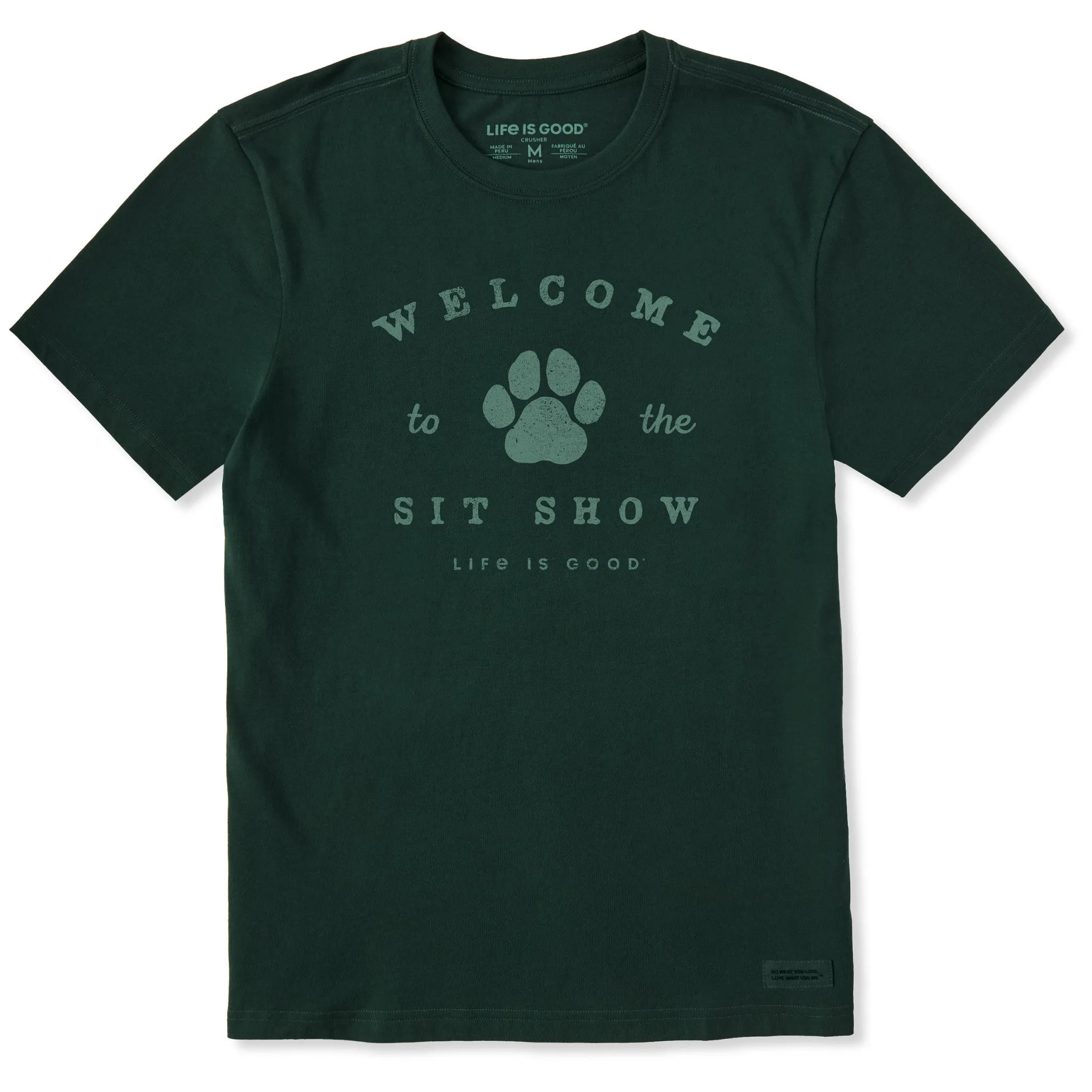 Men's Welcome to the Sit Show Short Sleeve Tee Life is Good