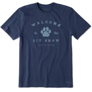 Men's Welcome to the Sit Show Short Sleeve Tee Life is Good