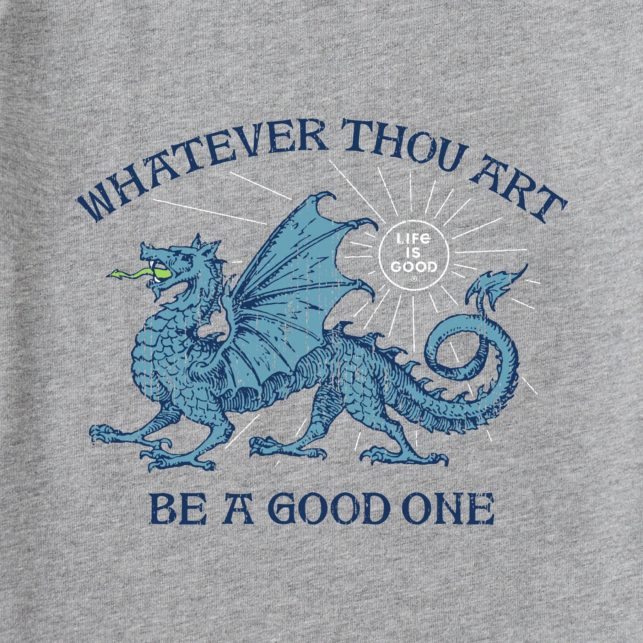 Men's Whatever Thou Art Dragon Short Sleeve Tee Life is Good
