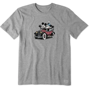 Men's Willie Antique Car Short Sleeve Tee Life is Good