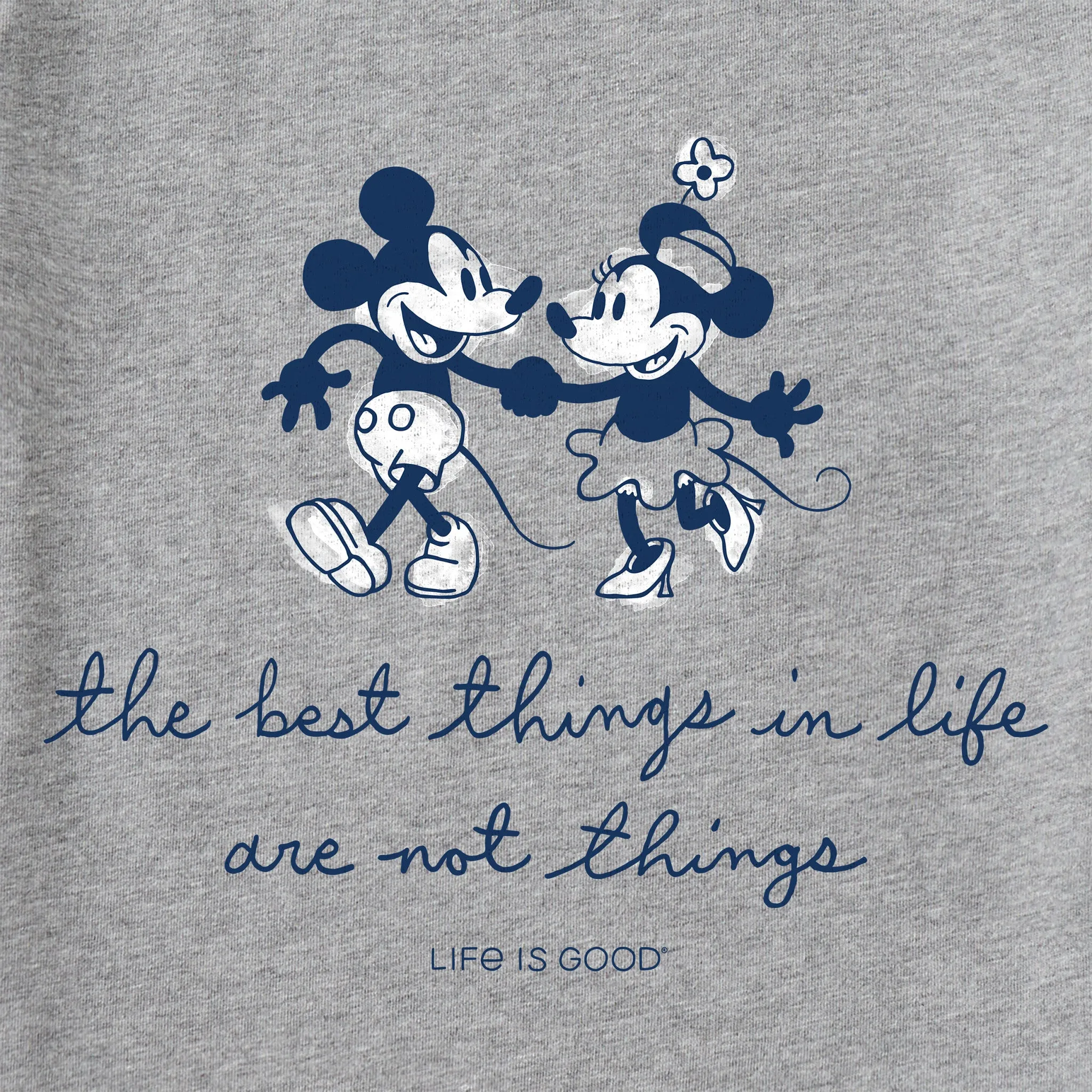 Men's Willie Best Things in Life Short Sleeve Crusher Tee Life is Good