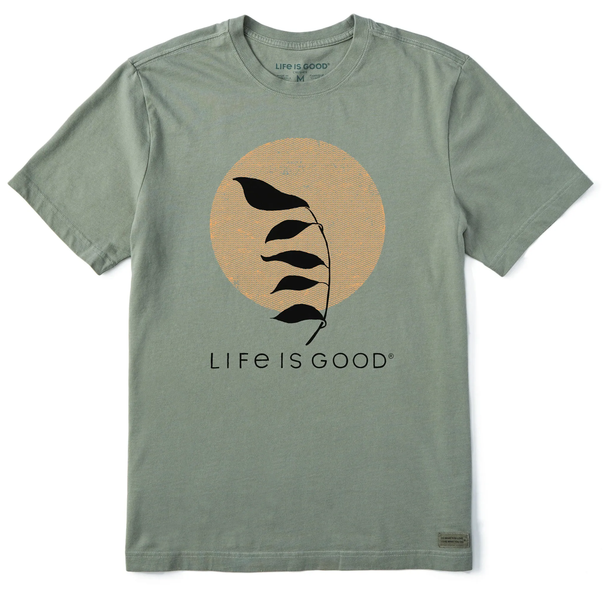 Men's Windswept Plant Short Sleeve Tee Life is Good