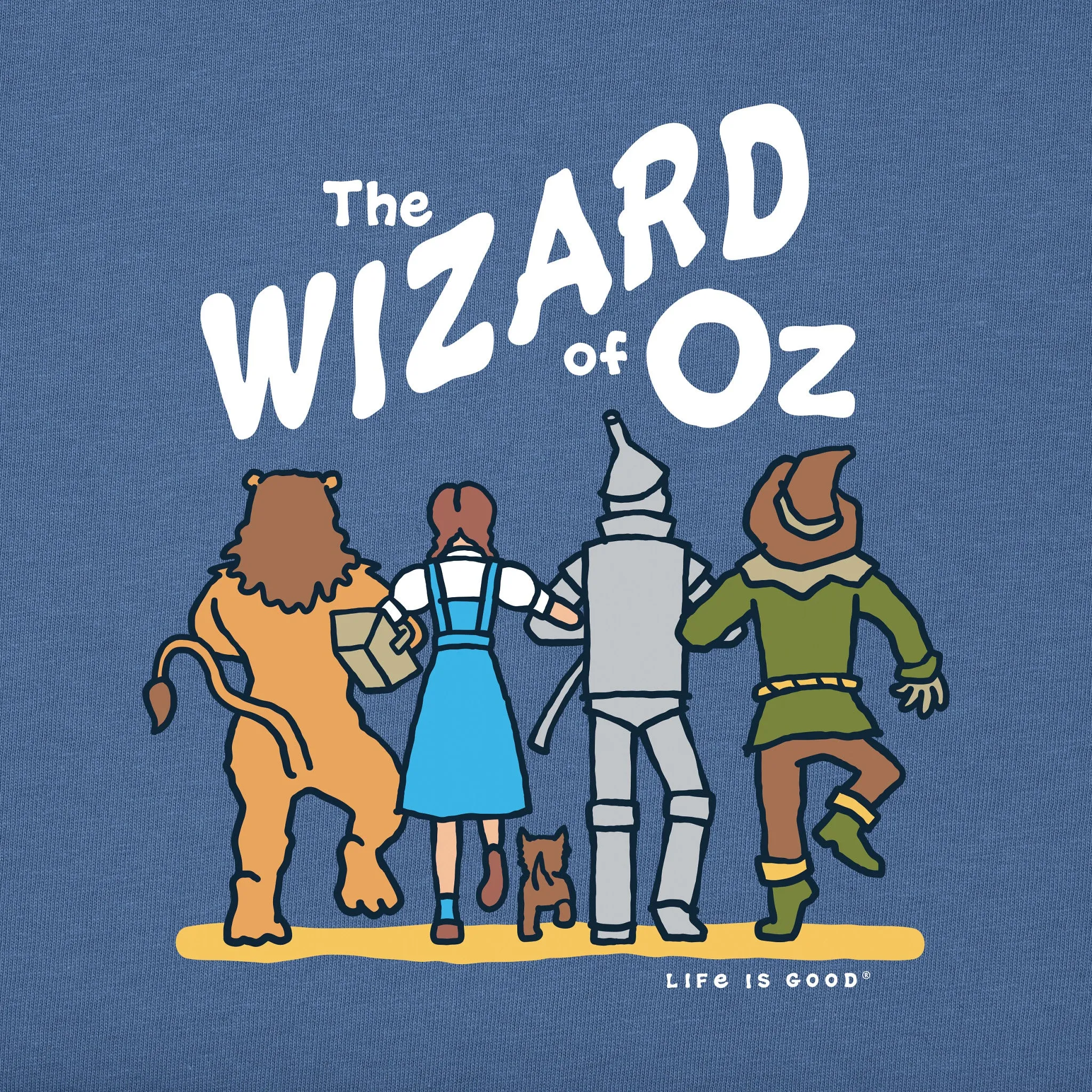 Men's Wizard of Oz Crew Short Sleeve Tee Life is Good