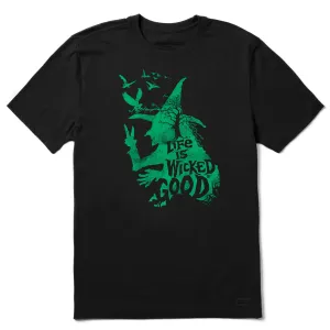 Men's Wizard of Oz Life is Wicked Good Witch Short Sleeve Tee Life is Good