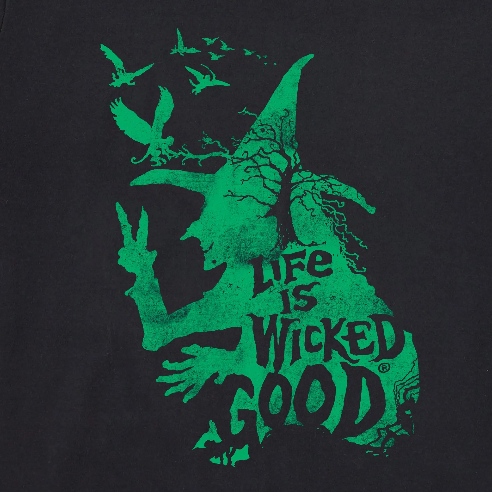 Men's Wizard of Oz Life is Wicked Good Witch Short Sleeve Tee Life is Good