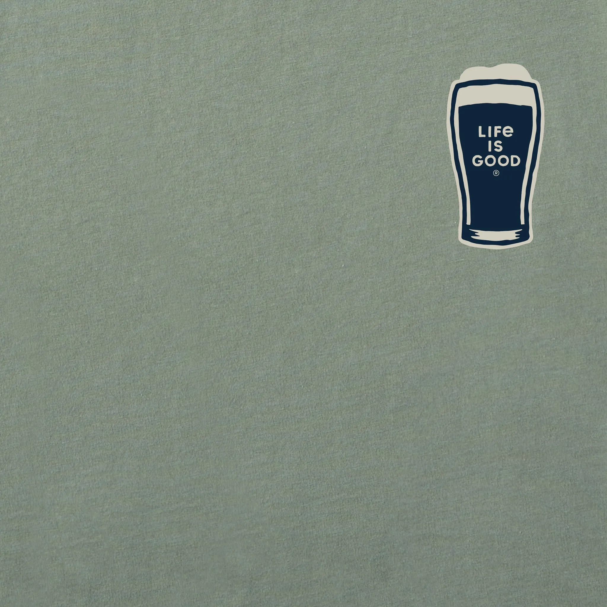 Men's Wordsmith Beer with Me Short Sleeve Tee Life is Good