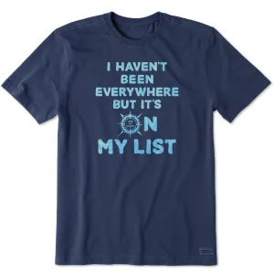 Men's Wordsmith Everywhere Compass Short Sleeve Tee Life is Good