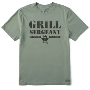 Men's Wordsmith Grill Sergeant Short Sleeve Tee Life is Good