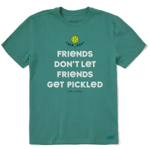 Men's Wordsmith Pickleball Pickled Short Sleeve Crusher Tee Life is Good