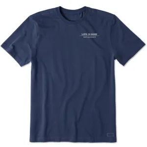 Men's Wordsmith Typewriter Overthink Short Sleeve Tee Life is Good