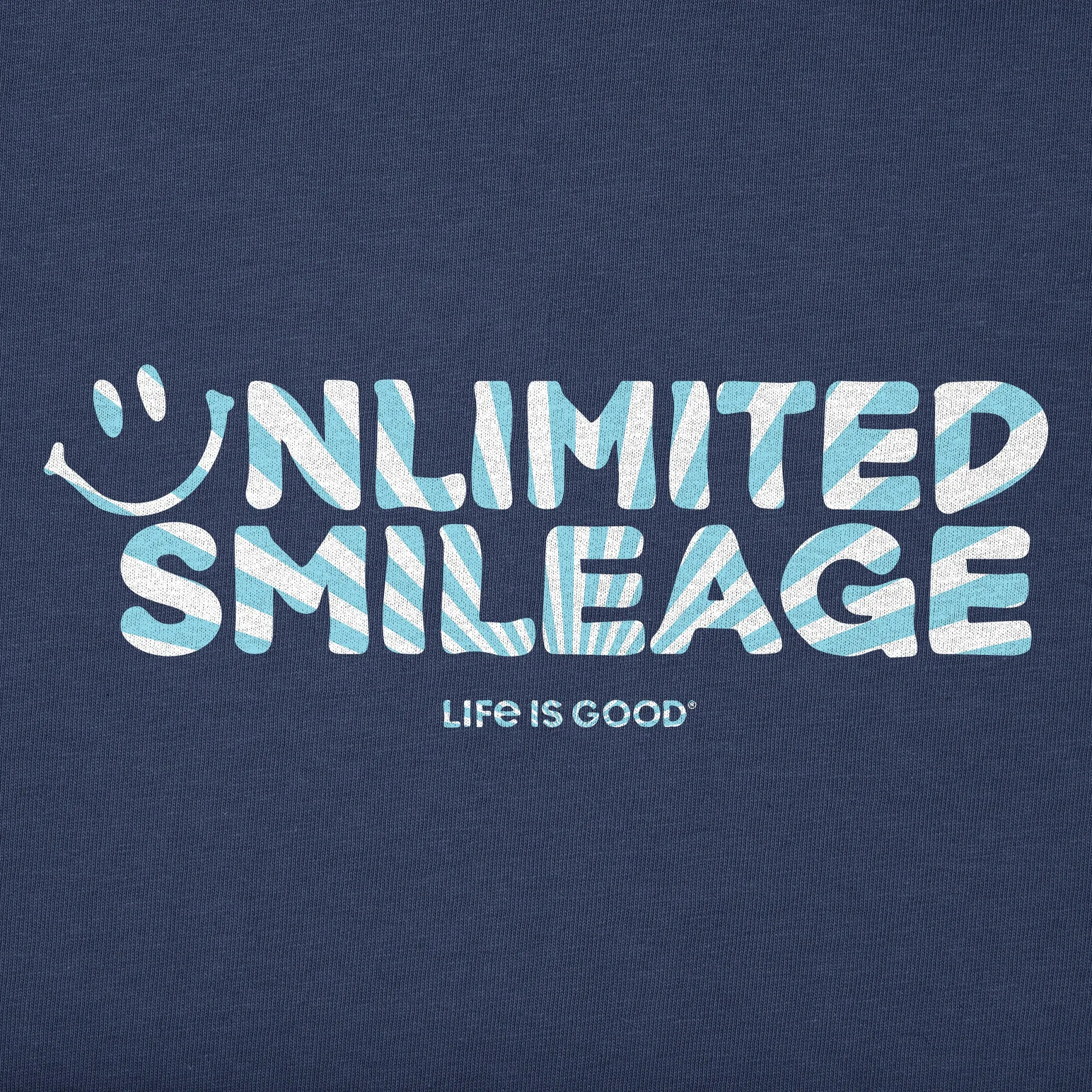 Men's Wordsmith Unlimited Smileage Short Sleeve Tee Life is Good