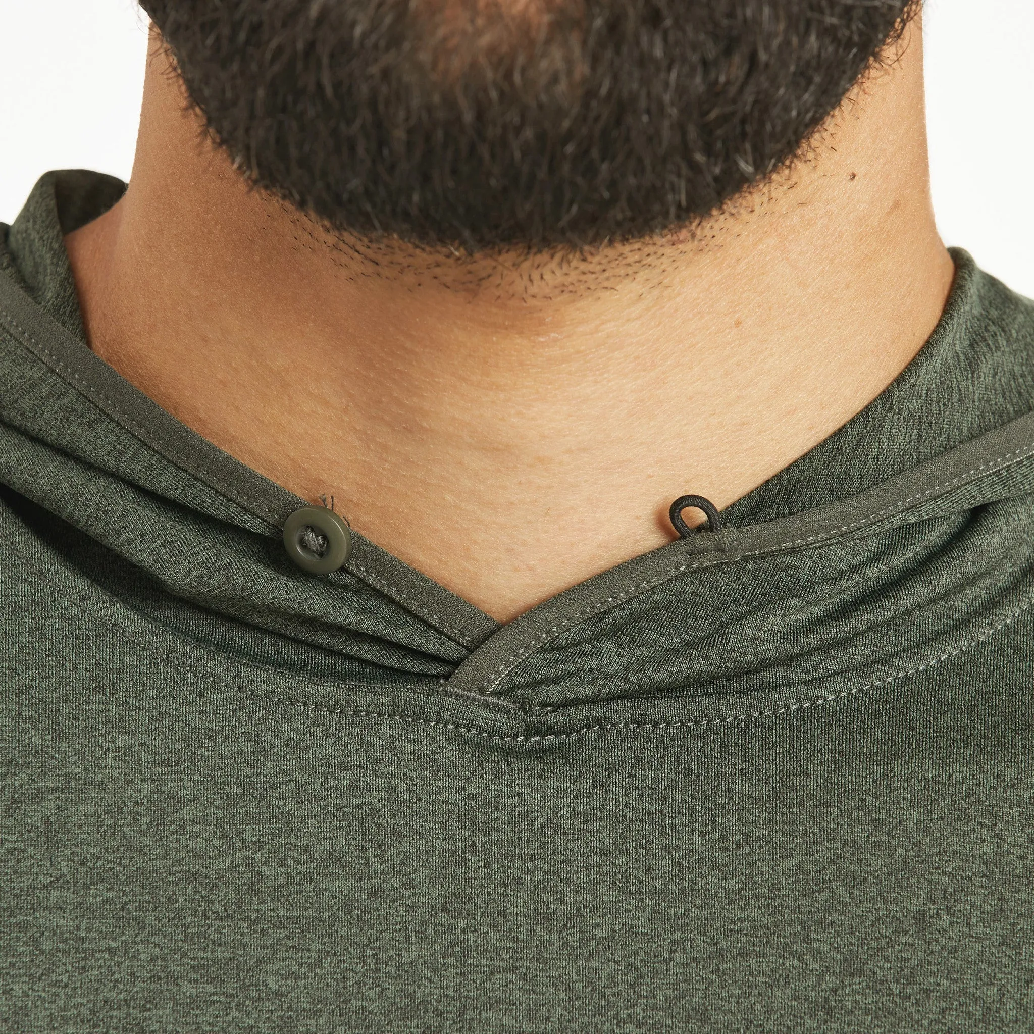 Men's WTF Long Sleeve Active Hooded Tee Life is Good