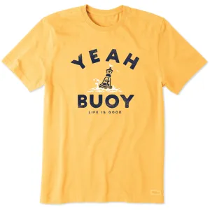 Men's Yeah Buoy Short Sleeve Crusher Tee Life is Good