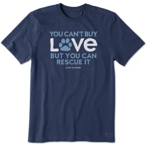 Men's You Can Rescue Love Short Sleeve Tee Life is Good