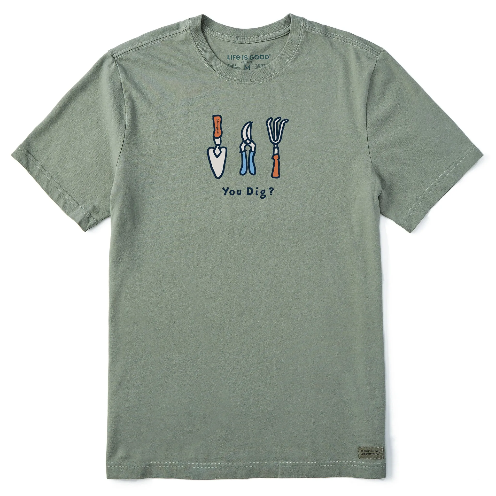 Men's You Dig? Short Sleeve Crusher Tee Life is Good
