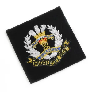 MIDDLESEX REGIMENT CLOTH BLAZER BADGE Silvermans