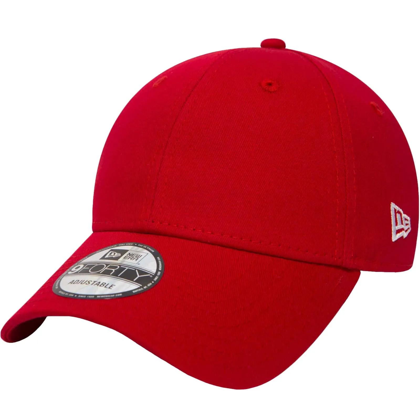 New Era Mens 9FORTY Flag Baseball Cap - Red
