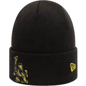 New Era Unisex LA Dodgers Camo Beanie - Black