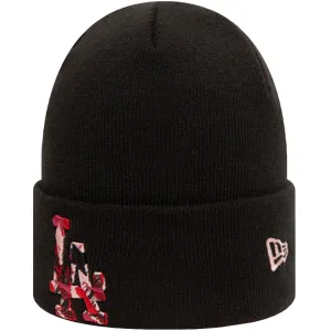 New Era Unisex LA Dodgers Camo Logo Beanie - Black