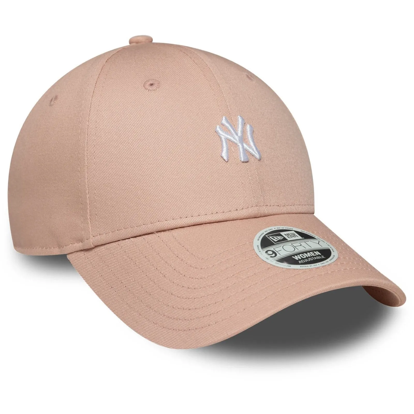 New Era Womens 9FORTY New York Yankees Baseball Cap - Pastel Pink