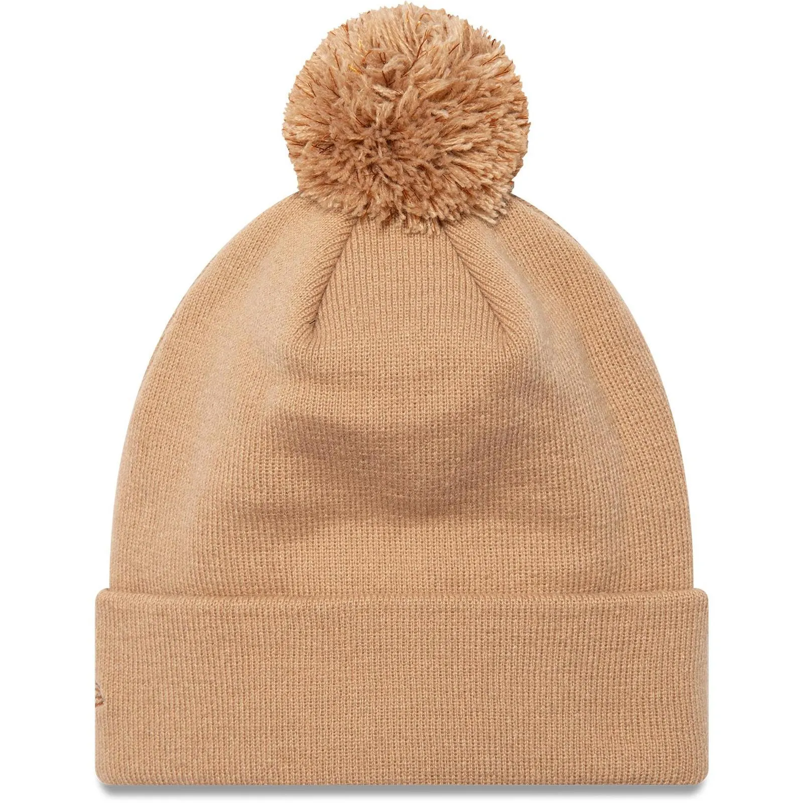 New Era Womens Knits New York Yankees NFL Bobble Hat - Beige