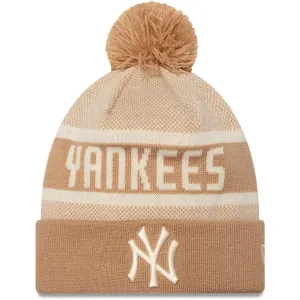 New Era Womens Knits New York Yankees NFL Bobble Hat - Beige