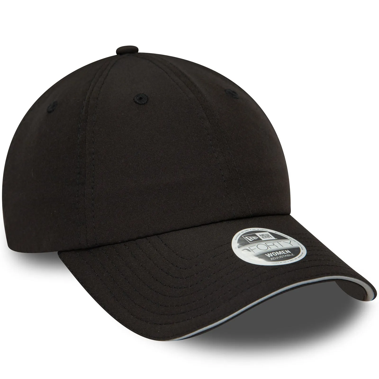 New Era Womens Open Back 9FORTY Baseball Cap - Black