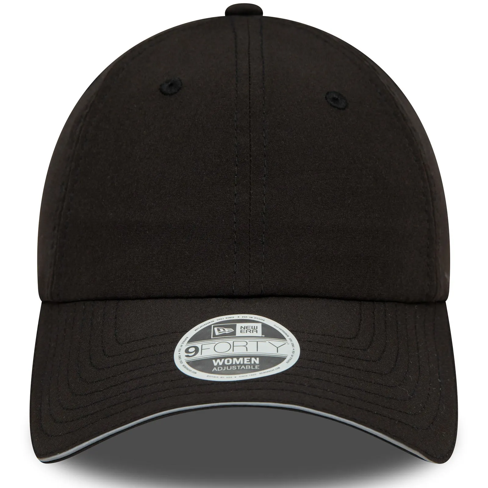 New Era Womens Open Back 9FORTY Baseball Cap - Black