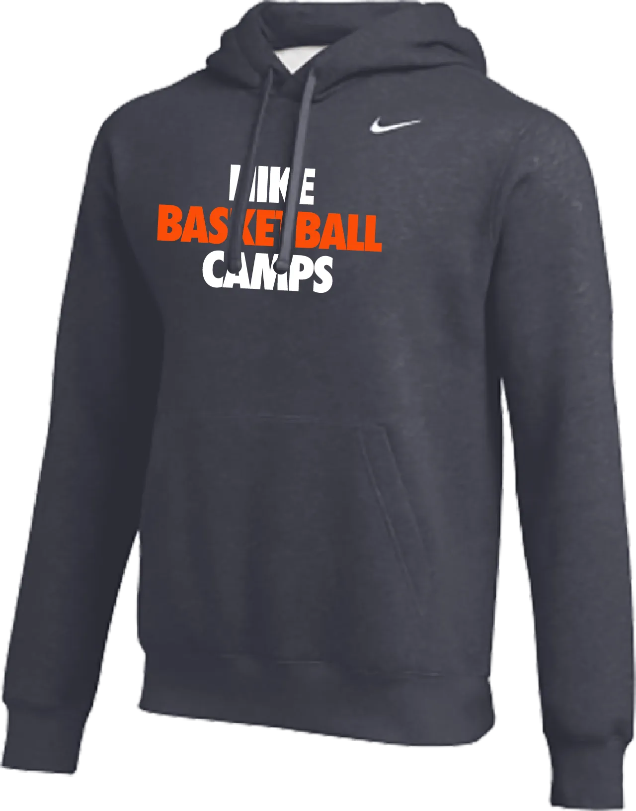Nike Basketball Camps Club Fleece Pullover Hoodie - Anthracite