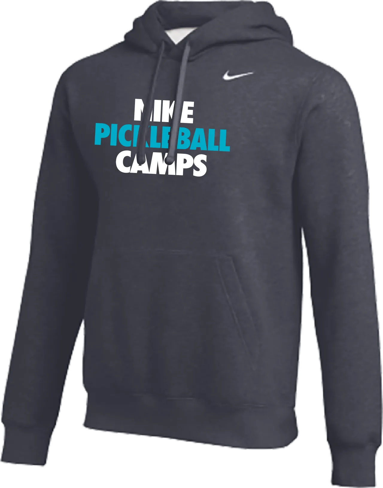 Nike Pickleball Camps Club Fleece Pullover Hoodie - Anthracite