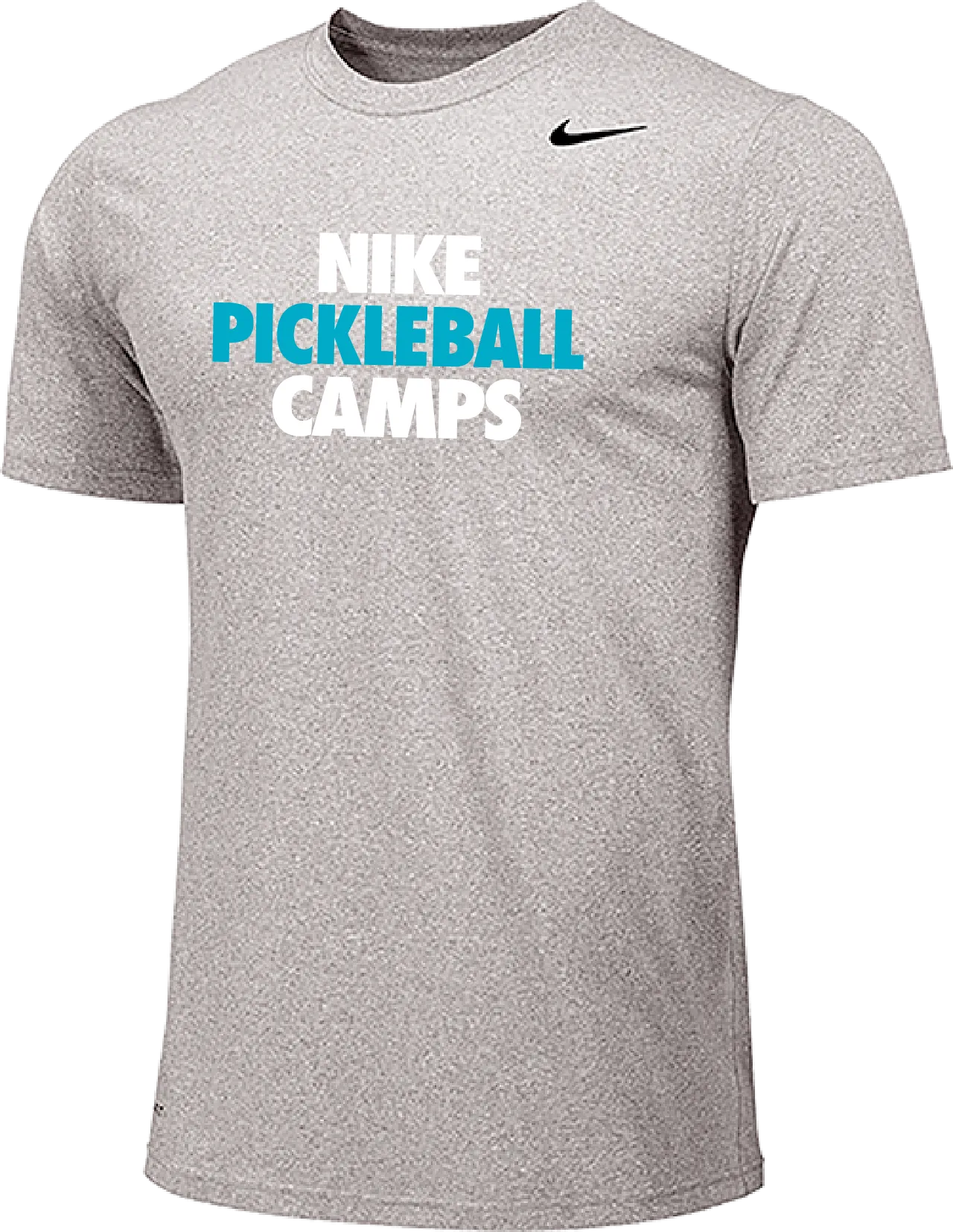 Nike Pickleball Camps Short Sleeve Dri-Fit Tee - Carbon Heather