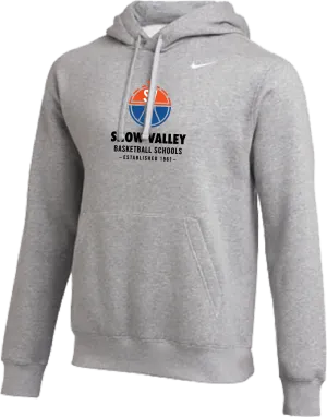 Nike Snow Valley Basketball Camps Club Fleece Pullover Hoodie - Heather Grey