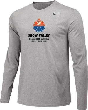 Nike Snow Valley Basketball Camps Shooter Shirt - Carbon Heather