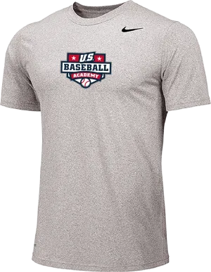 Nike USBA Short Sleeve Dri-Fit Tee - Carbon Heather