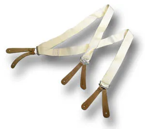 NON-ELASTIC BRACES WWII Silvermans