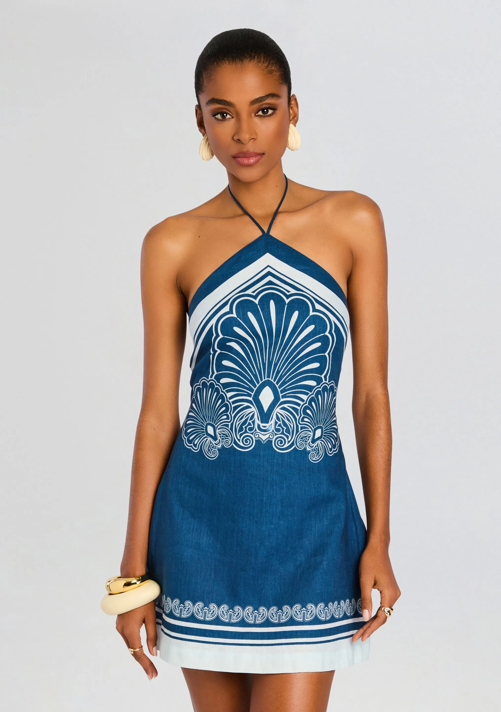 Oliver Linen Mini Dress