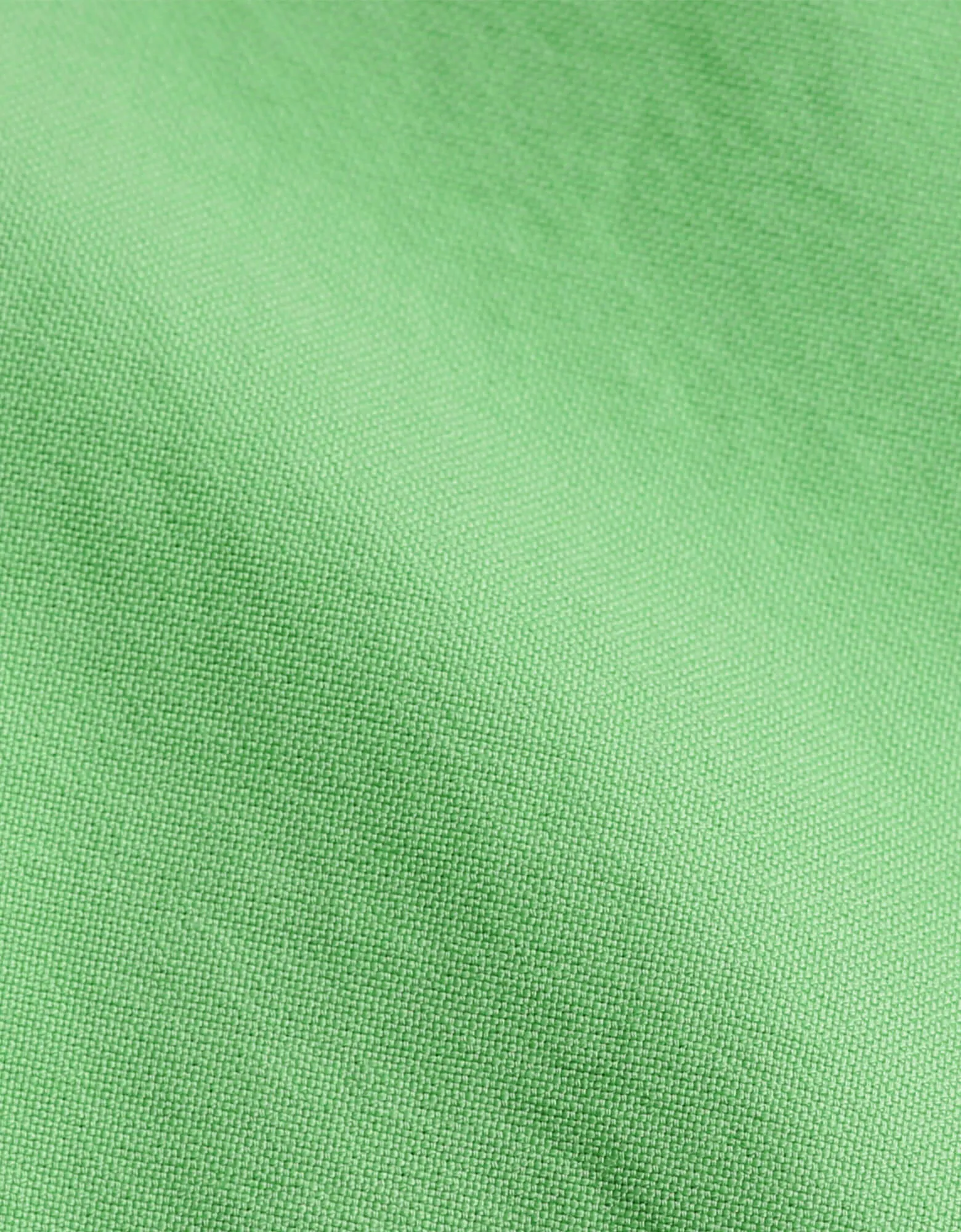 Organic Button Down Shirt - Spring Green