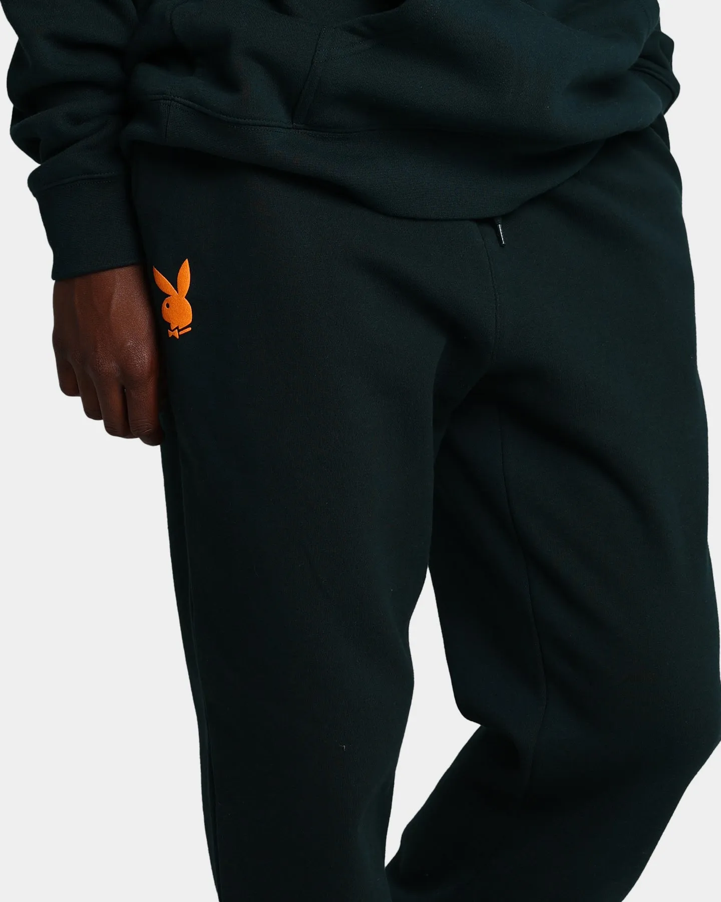 Playboy By Culture Kings Wordmark Track Pants Pine Green