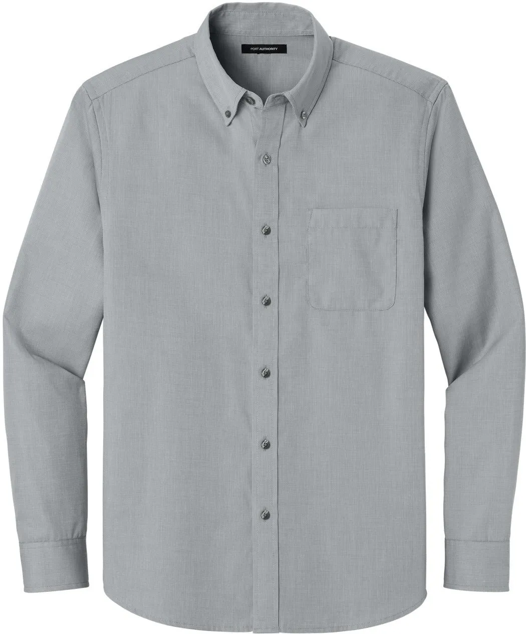 Port Authority Long Sleeve Nailhead Easy Care Shirt