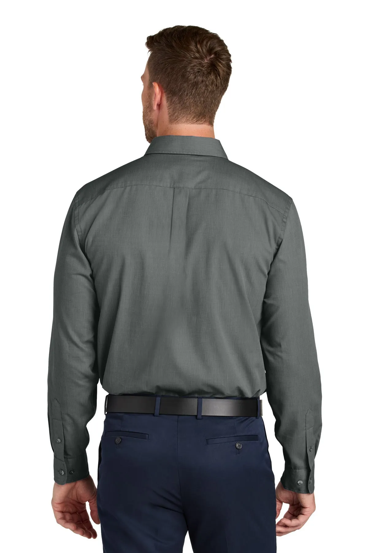 Port Authority Long Sleeve Nailhead Easy Care Shirt