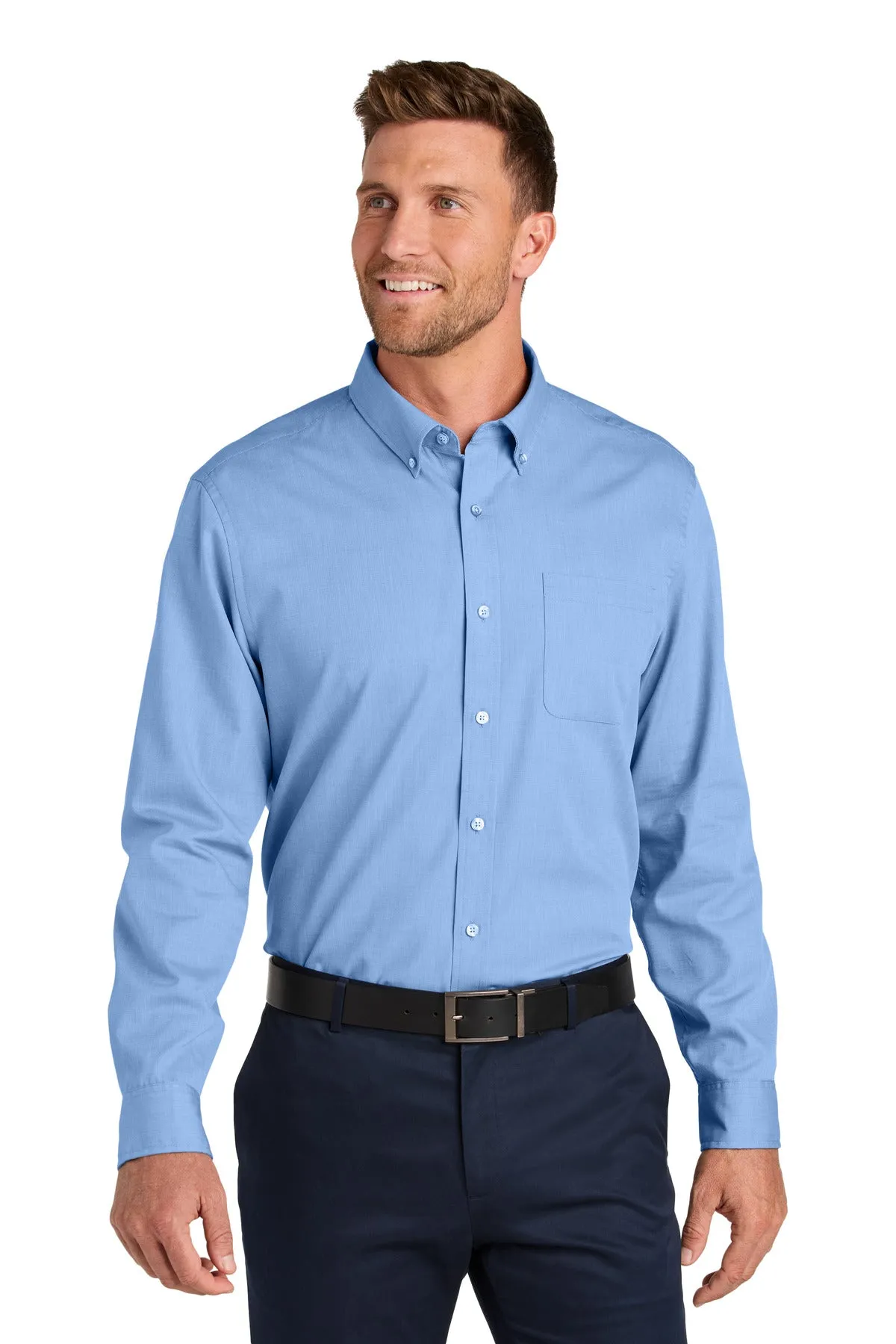 Port Authority Long Sleeve Nailhead Easy Care Shirt